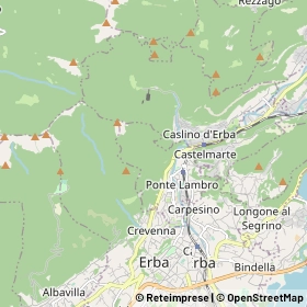 Mappa Ponte Lambro