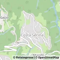 Mapa Costa Serina
