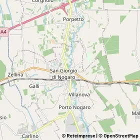 Mappa San Giorgio di Nogaro