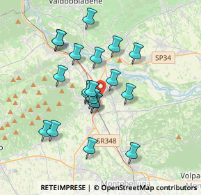 Mappa Via Lungobrentella, 31041 Cornuda TV, Italia (3.1155)