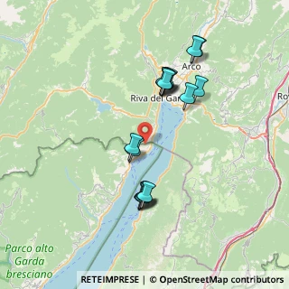 Mappa Punta larici, 25010 Limone Sul Garda BS, Italia (6.8725)