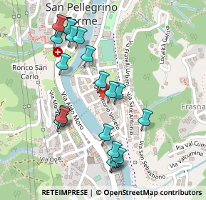Mappa Viale Vittorio Veneto, 24016 San Pellegrino Terme BG, Italia (0.2475)
