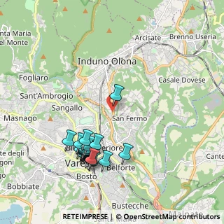 Mappa Via S. Cassano, 21056 Induno Olona VA, Italia (2.099)