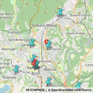 Mappa Via S. Cassano, 21056 Induno Olona VA, Italia (2.84727)