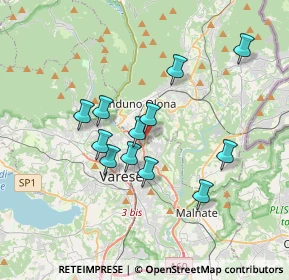 Mappa Via S. Cassano, 21056 Induno Olona VA, Italia (3.0275)