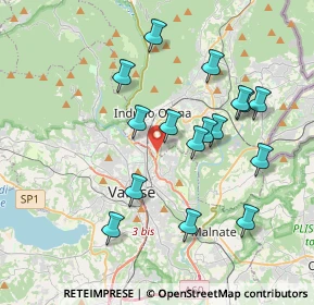 Mappa Via S. Cassano, 21056 Induno Olona VA, Italia (3.6225)