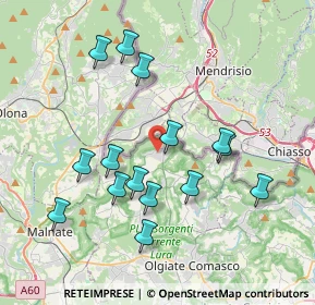 Mappa 22020 Bizzarone CO, Italia (3.712)