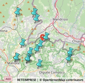 Mappa 22020 Bizzarone CO, Italia (4.37733)