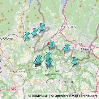 Mappa 22020 Bizzarone CO, Italia (3.29615)