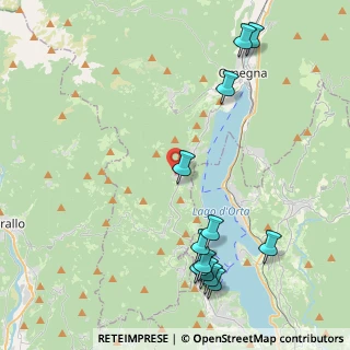 Mappa Piazza Guglielmo Marconi, 28891 Cesara VB, Italia (5.10583)