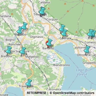 Mappa Via Roma, 21020 Bardello VA, Italia (2.74615)
