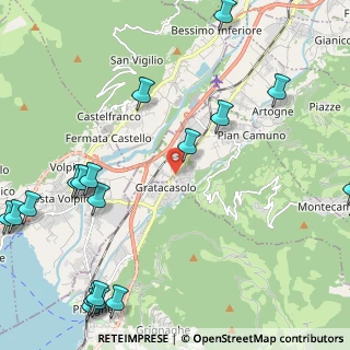 Mappa Via 25 Aprile, 25050 Pian Camuno BS, Italia (3.14278)