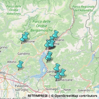 Mappa Via 25 Aprile, 25050 Pian Camuno BS, Italia (11.09143)