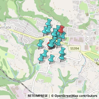 Mappa Via Sant'Agostino, 21020 Casciago VA, Italia (0.249)