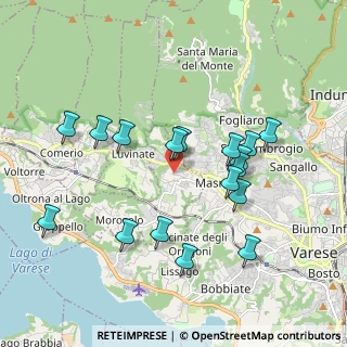 Mappa Via Sant'Agostino, 21020 Casciago VA, Italia (1.87)