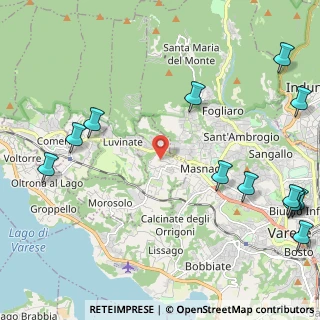 Mappa Via Sant'Agostino, 21020 Casciago VA, Italia (3.10538)