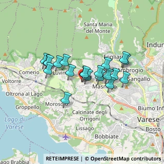 Mappa Via Sant'Agostino, 21020 Casciago VA, Italia (1.3395)