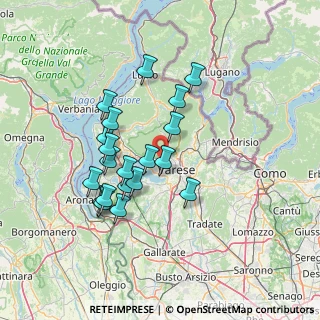 Mappa Via Sant'Agostino, 21020 Casciago VA, Italia (12.479)