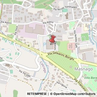 Mappa Via Dei Campi Lunghi, 21100 Varese, Varese (Lombardia)