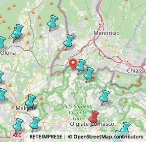 Mappa Via Armando Diaz, 22020 Bizzarone CO, Italia (6.6135)