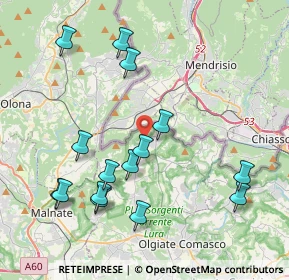 Mappa Via Armando Diaz, 22020 Bizzarone CO, Italia (4.29467)