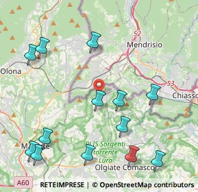 Mappa Via Armando Diaz, 22020 Bizzarone CO, Italia (5.04692)