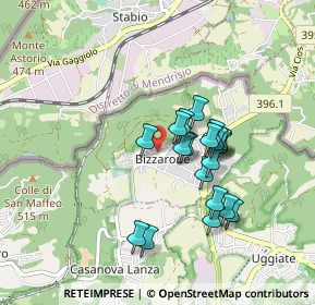 Mappa Via Armando Diaz, 22020 Bizzarone CO, Italia (0.7255)