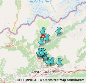 Mappa Localita' Frissonia Sopra, 11010 Valpelline AO, Italia (6.05846)