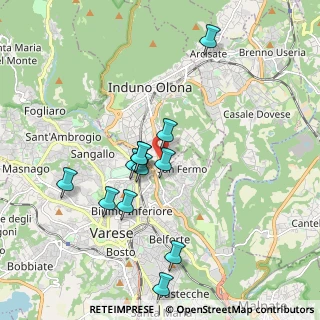 Mappa Via dei Realini, 21056 Induno Olona VA, Italia (1.73917)