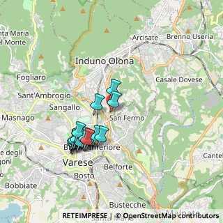 Mappa Via dei Realini, 21056 Induno Olona VA, Italia (1.67882)