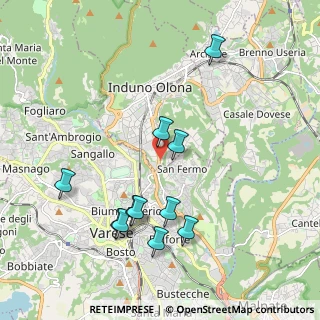 Mappa Via dei Realini, 21056 Induno Olona VA, Italia (2)