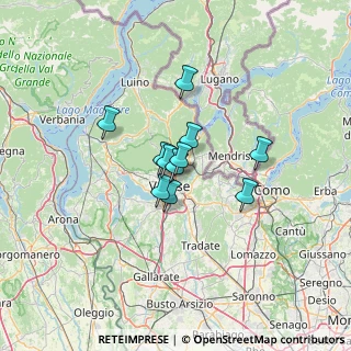 Mappa Via dei Realini, 21056 Induno Olona VA, Italia (7.97909)