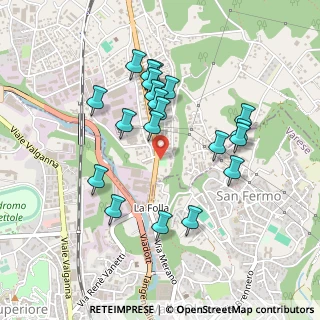 Mappa Via dei Realini, 21056 Induno Olona VA, Italia (0.43)