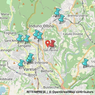 Mappa Via Dobbiaco, 21056 Induno Olona VA, Italia (2.18091)