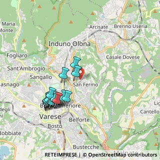 Mappa Via Dobbiaco, 21056 Induno Olona VA, Italia (1.89)