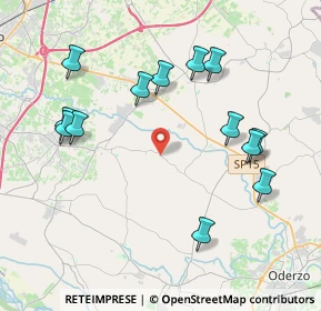 Mappa Via Damiano Chiesa, 31028 Vazzola TV, Italia (4.22231)