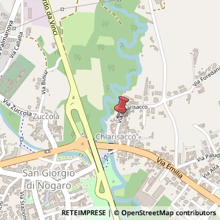 Mappa Via Chiarisacco, 17, 33058 San Giorgio di Nogaro, Udine (Friuli-Venezia Giulia)