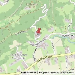 Mappa Via Col Muson, 9, 31030 Castelcucco, Treviso (Veneto)