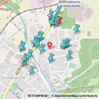 Mappa Via Dante Alighieri, 25050 Pian Camuno BS, Italia (0.23926)