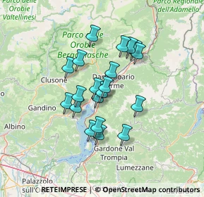 Mappa Via Dante Alighieri, 25050 Pian Camuno BS, Italia (10.421)