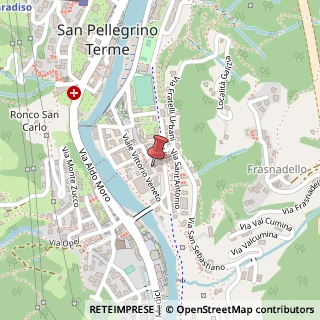 Mappa Via Francesco Zanardi, 16, 24016 San Pellegrino Terme, Bergamo (Lombardia)