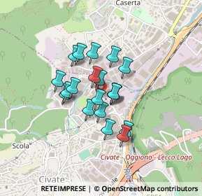 Mappa Via Papa Giovanni XXIII, 23862 Civate LC, Italia (0.287)
