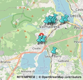Mappa Via Papa Giovanni XXIII, 23862 Civate LC, Italia (1.47)