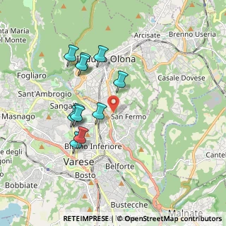 Mappa Via Monte Cristallo, 21100 Varese VA, Italia (1.67818)