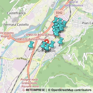 Mappa Via Giosuè Carducci, 25050 Pian Camuno BS, Italia (0.6555)