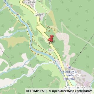 Mappa Via Bilbao, 3/A, 11020 Aosta, Aosta (Valle d'Aosta)