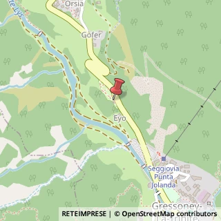 Mappa Località Eyo, 8, 11020 Aosta, Aosta (Valle d'Aosta)