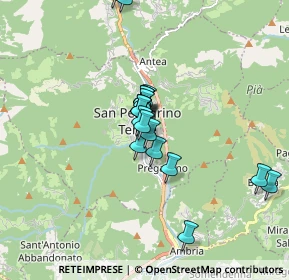 Mappa Piazza Antonio Rosmini, 24016 San Pellegrino Terme BG, Italia (1.431)