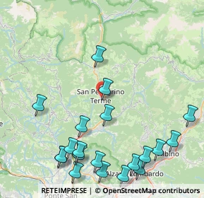 Mappa Piazza Antonio Rosmini, 24016 San Pellegrino Terme BG, Italia (10.572)