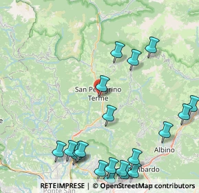 Mappa Piazza Antonio Rosmini, 24016 San Pellegrino Terme BG, Italia (10.885)